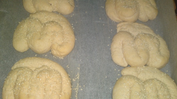 Vlnkový chlieb so sezamom z múky semolina durum a špaldovej múky (fotorecept)    - obrázok 15