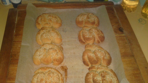 Vlnkový chlieb so sezamom z múky semolina durum a špaldovej múky (fotorecept)    - obrázok 16