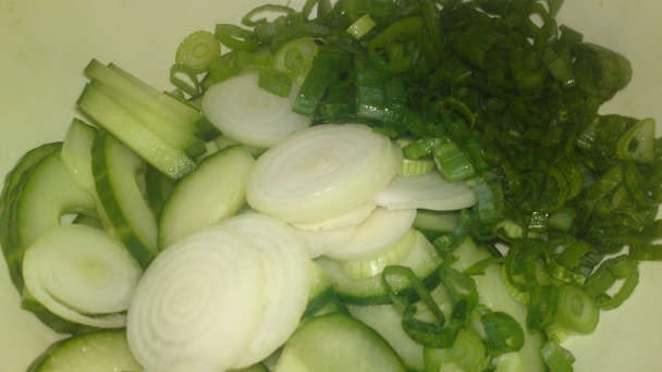 Zeleninový šalát s koriandrovou vňaťou z Cypru (fotorecept) - obrázok 5