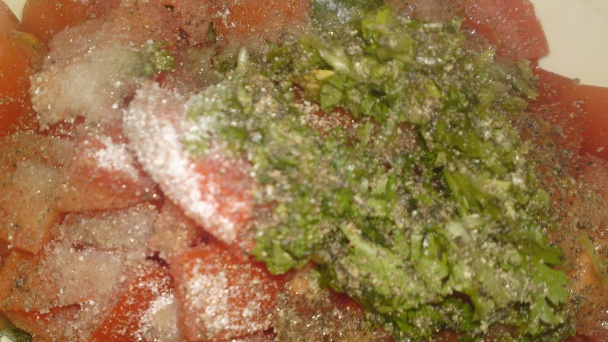 Zeleninový šalát s koriandrovou vňaťou z Cypru (fotorecept) - obrázok 10