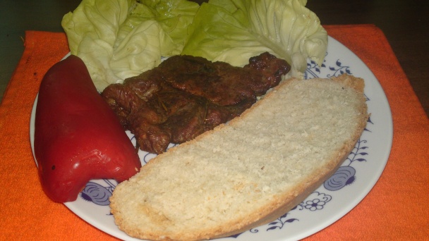Krkovička marinovaná v aceto balsamico, oleji, tymiane a rozmaríne (fotorecept) - obrázok 12