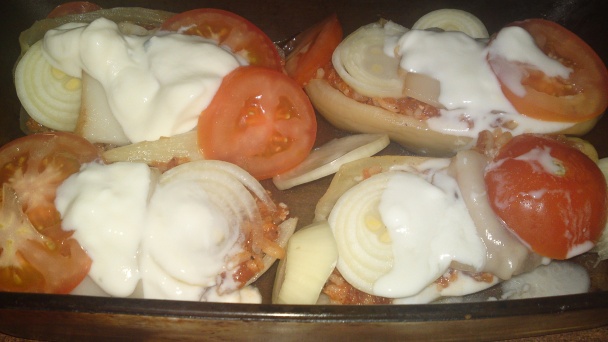 Srbská plnená pečená paprika (fotorecept) - obrázok 14