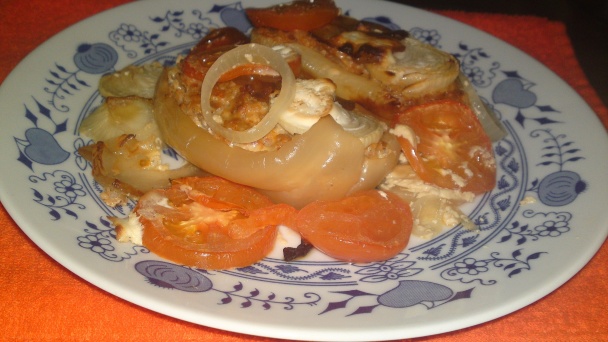 Srbská plnená pečená paprika (fotorecept) - obrázok 16