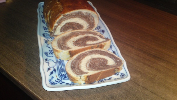 Nadýchaný kakaový kysnutý závin (fotorecept) - obrázok 19