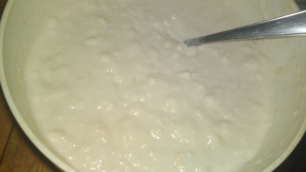 Jogurtové halušky s tvarohom a údenou slaninkou (fotorecept) - obrázok 4