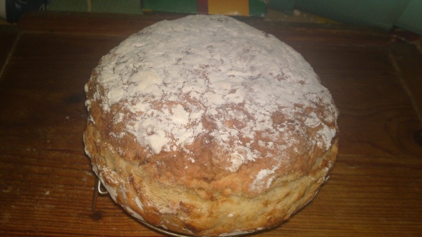 Írsky chlieb zo špaldovej múky - nemiesený, nekysnutý a rýchly (fotorecept) - obrázok 7