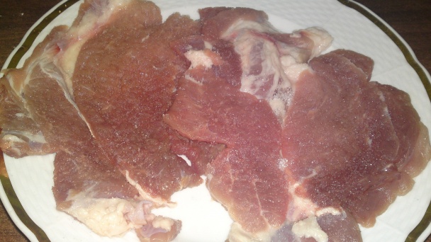 Pečená krkovička s kuriatkami na víne a na masle (fotorecept) - obrázok 2