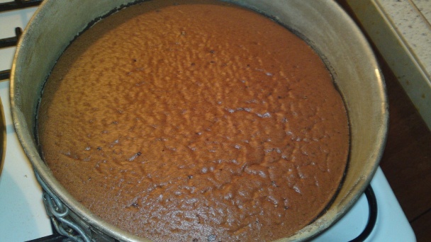 Torta plná orechov s rumom a čokoládou na štýl Op Art (fotorecept) - obrázok 10