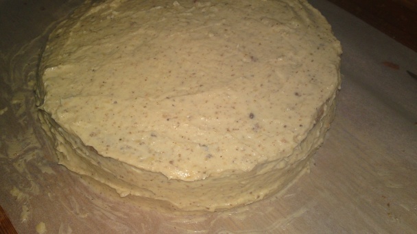 Torta plná orechov s rumom a čokoládou na štýl Op Art (fotorecept) - obrázok 19