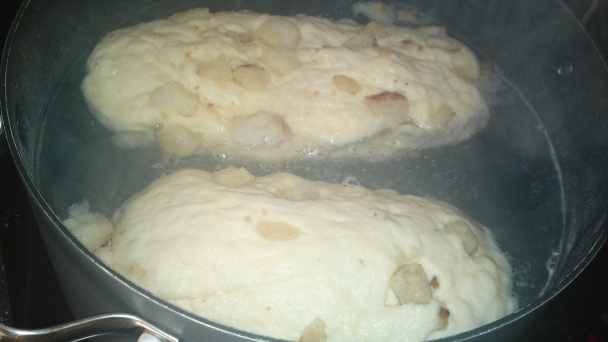 Domáca kysnutá žemľová knedľa (fotorecept) - obrázok 12