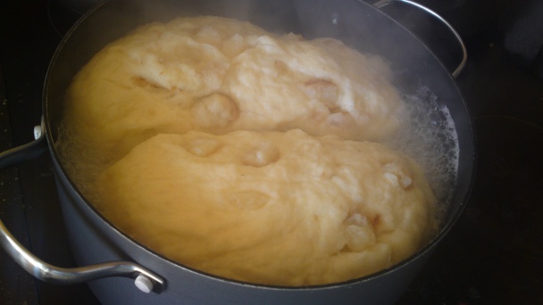 Domáca kysnutá žemľová knedľa (fotorecept) - obrázok 14