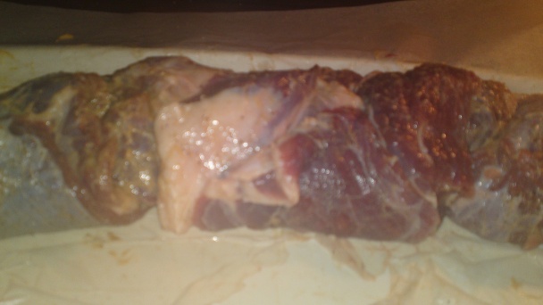 Roláda z hovädzieho pupku na dubákoch (fotorecept) - obrázok 5