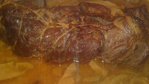 Roláda z hovädzieho pupku na dubákoch (fotorecept) - obrázok 16