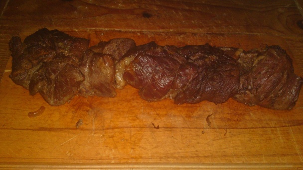 Roláda z hovädzieho pupku na dubákoch (fotorecept) - obrázok 17