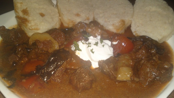 Hovädzie kocky na dubákoch (fotorecept) - obrázok 15