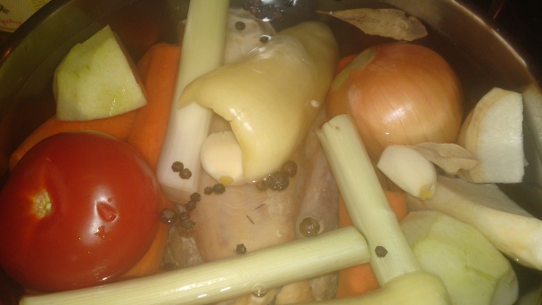 Sviatočná nedeľná polievka z perličky (fotorecept) - obrázok 5