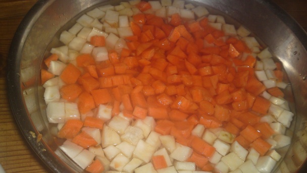 Ryža basmati s miešanou zeleninou, s kuracími prsiami a s pecorinom (fotorecept) - obrázok 2