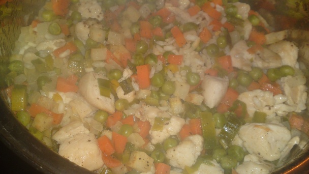 Ryža basmati s miešanou zeleninou, s kuracími prsiami a s pecorinom (fotorecept) - obrázok 16