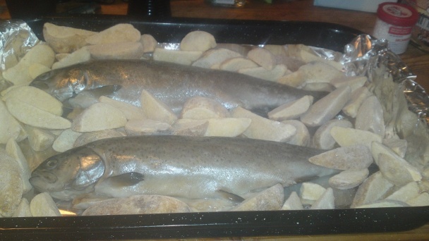 Pečený pstruh na masle s tymianom (fotorecept) - obrázok 4