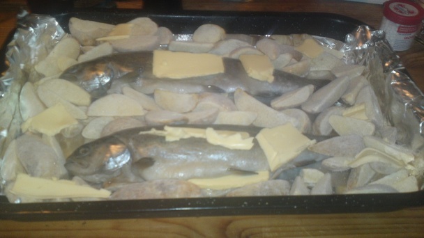 Pečený pstruh na masle s tymianom (fotorecept) - obrázok 6