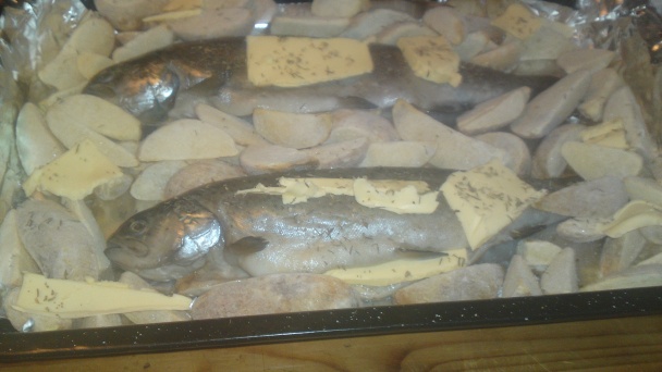 Pečený pstruh na masle s tymianom (fotorecept) - obrázok 8