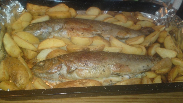 Pečený pstruh na masle s tymianom (fotorecept) - obrázok 9