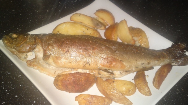 Pečený pstruh na masle s tymianom (fotorecept) - obrázok 11