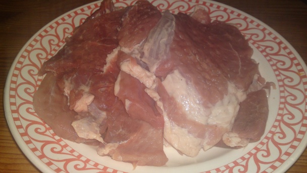 Obyčajné obrátené bravčové rezne s grilovanou polentou (fotorecept) - obrázok 3