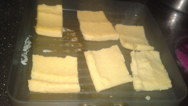 Obyčajné obrátené bravčové rezne s grilovanou polentou (fotorecept) - obrázok 15