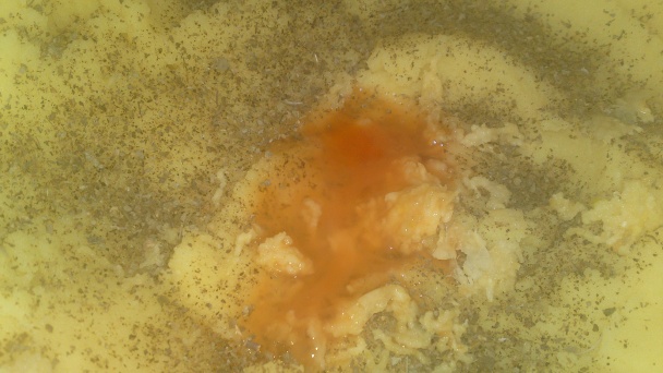 Zemiakové placky zo zemiakovej kaše (fotorecept) - obrázok 5