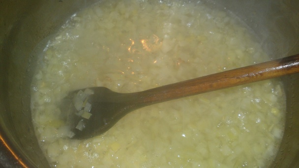 Hovädzie kocky na cesnaku a rasci (fotorecept) - obrázok 5