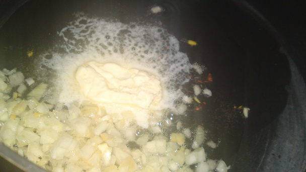 Zasmažená polievka z miešanej mrazenej zeleniny s krupicovými haluškami (fotorecept) - obrázok 2