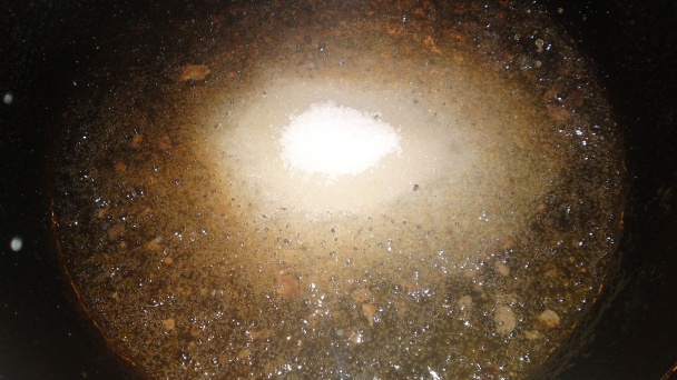 Bravčová pečeň na prírodno s prílohou zo skaramelizovaného jablka a cibule (fotorecept) - obrázok 4