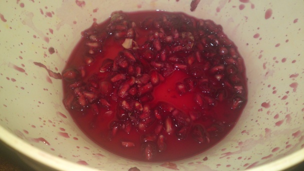 Pečené kačacie prsia na rozmaríne s granátovým jablkom v karamelovej omáčke (fotorecept) - obrázok 6