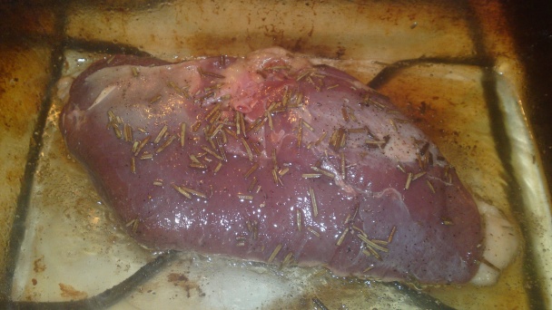 Pečené kačacie prsia na rozmaríne s granátovým jablkom v karamelovej omáčke (fotorecept) - obrázok 7