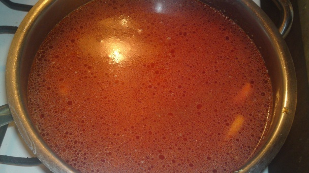 Sedmohradská estragónová zeleninová polievka s mäsovými knedličkami (fotorecept) - obrázok 11