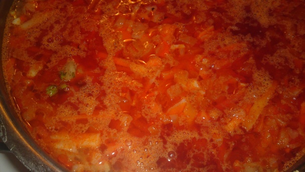 Sedmohradská estragónová zeleninová polievka s mäsovými knedličkami (fotorecept) - obrázok 12