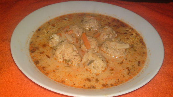 Sedmohradská estragónová zeleninová polievka s mäsovými knedličkami (fotorecept) - obrázok 18