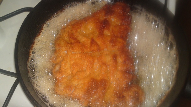 Wiener Schnitzel - teľací rezeň v trojobale (fotorecept) - obrázok 10