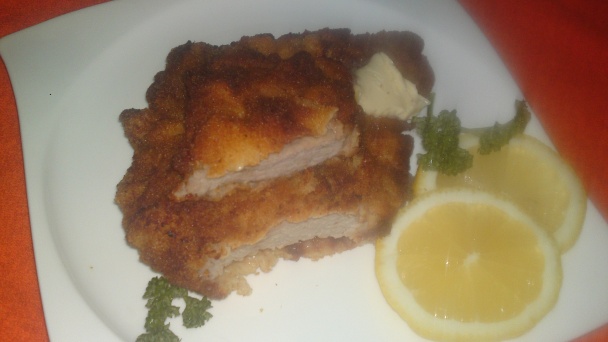 Wiener Schnitzel - teľací rezeň v trojobale (fotorecept) - obrázok 13