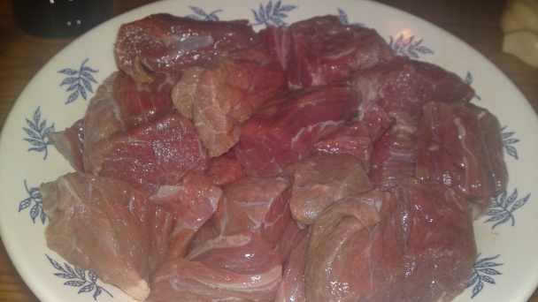 Hovädzie zadné na suchohríbe smrekovom a domácej údenej slaninke (fotorecept) - obrázok 2