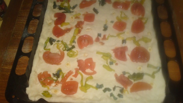 Posúch s paradajkami, cesnakom, pórom a červenou cibuľou (fotorecept) - obrázok 7