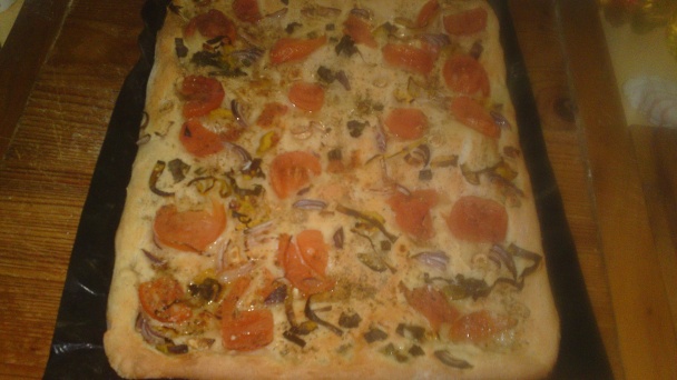 Posúch s paradajkami, cesnakom, pórom a červenou cibuľou (fotorecept) - obrázok 11