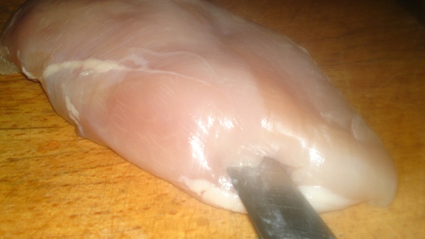 Kuracie prsia plnené bylinkovým maslom obalené v schwarzwaldskej šunke (fotorecept) - obrázok 3