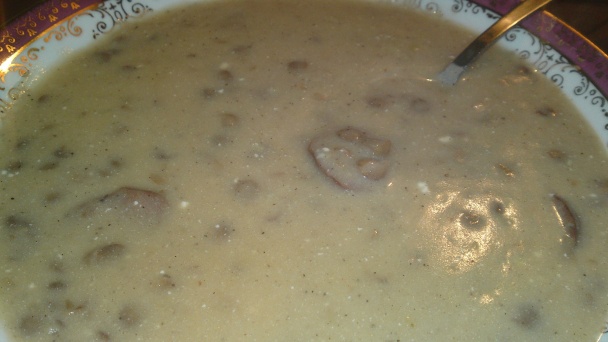 Kyslá šošovicová omáčka s údenou klobásou (fotorecept) - obrázok 9