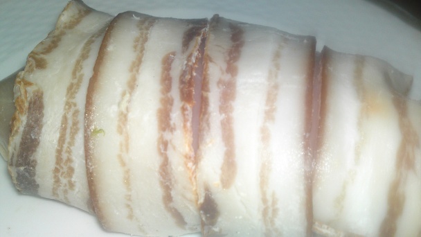 Jarné kuracie prsia plnené bryndzou a špenátom obalené údenou slaninkou (fotorecept) - obrázok 12