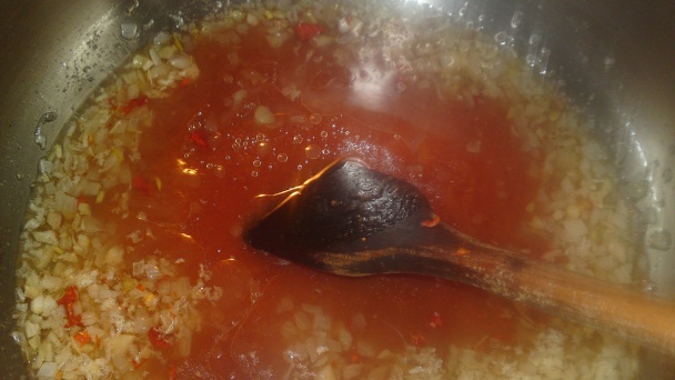 Slávky v pikantnej paradajkovo-vínovej omáčke (fotorecept) - obrázok 6