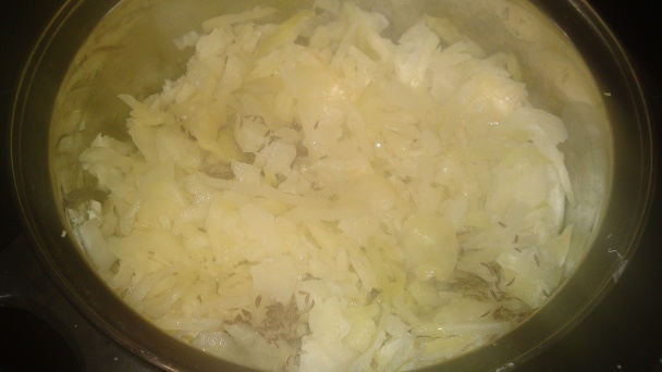 Paradajková kapusta s roštenkou (fotorecept) - obrázok 2