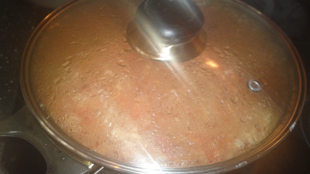 Paradajková kapusta s roštenkou (fotorecept) - obrázok 5