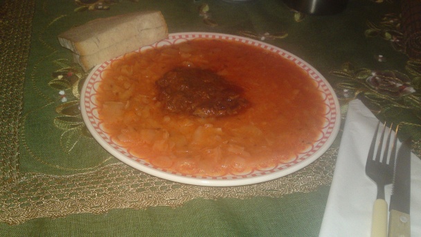 Paradajková kapusta s roštenkou (fotorecept) - obrázok 13